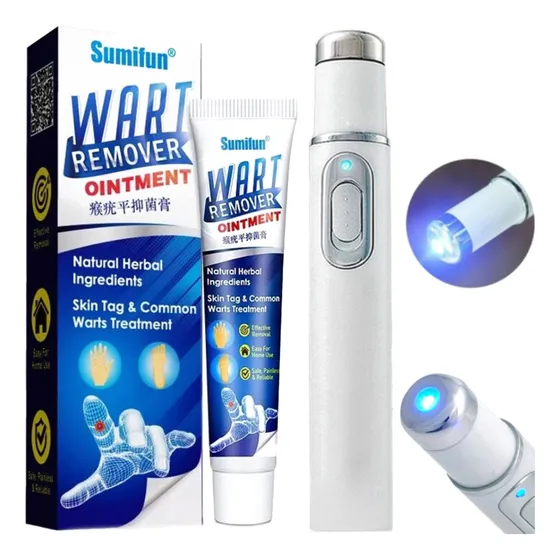 Laser Ultraviolet Acne Cicatrices + Crema Remueve Verrugas