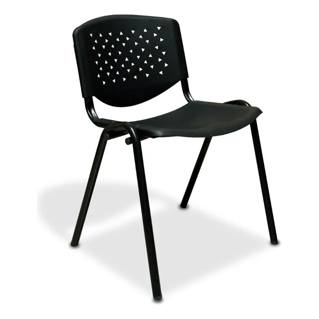 Silla De Diálogo Línea Petra Color Negro