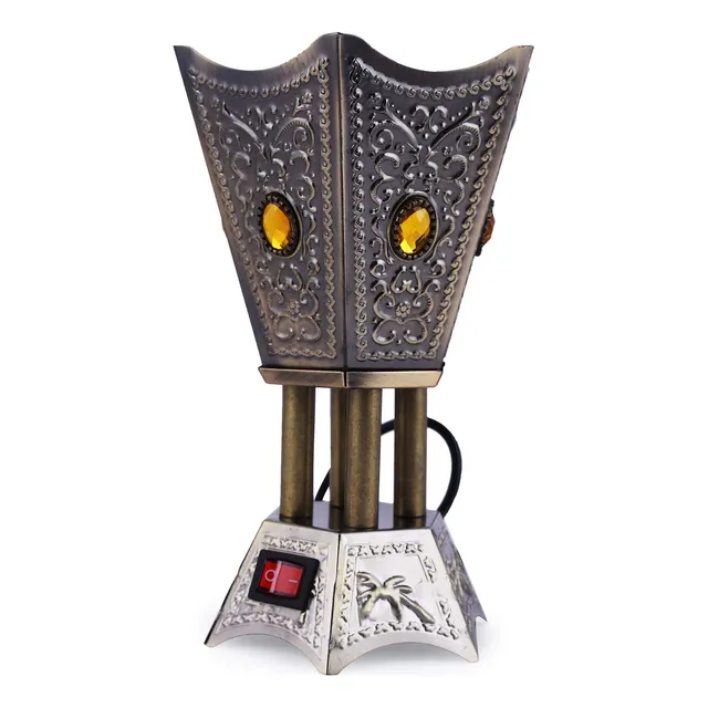 Quemador Incienso Electrico Gris Oud Bakhoor Frankincense