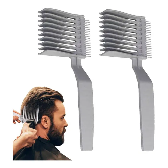 2 Pcs Peines Desvanecer Para Barber Para Cabello Profesional