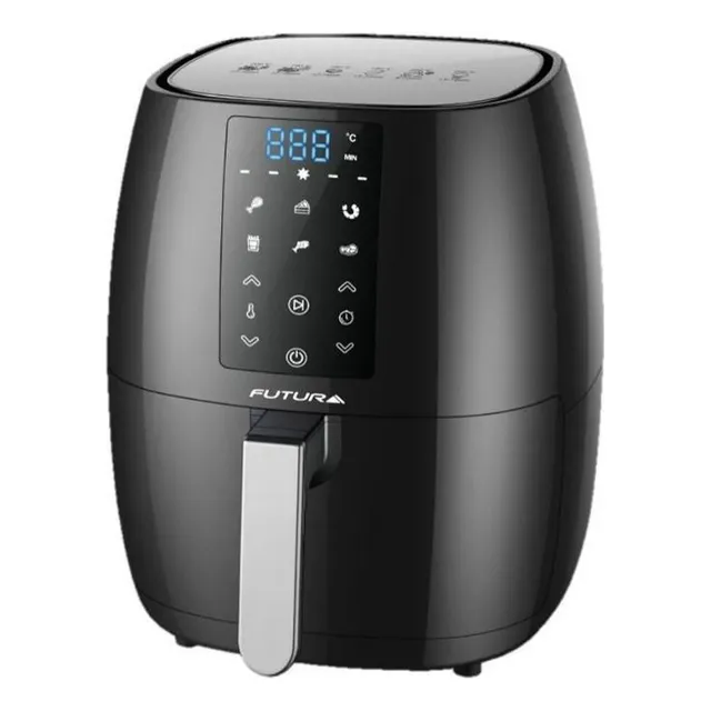 Freidora Sin Aceite Futura Plus Digital 5 L 1350w Kirkor