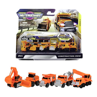 Micro Machines Mmw0021 Paquete De Equipo De Construcción, In Micro Machines Mmw0021 Paquete De Equipo De Construcción, In