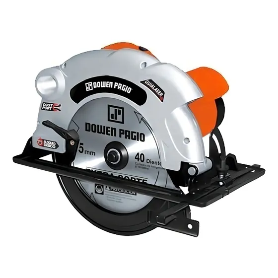 Sierra circular eléctrica Dowen Pagio SC235SP 235mm 1.8kW naranja 220V