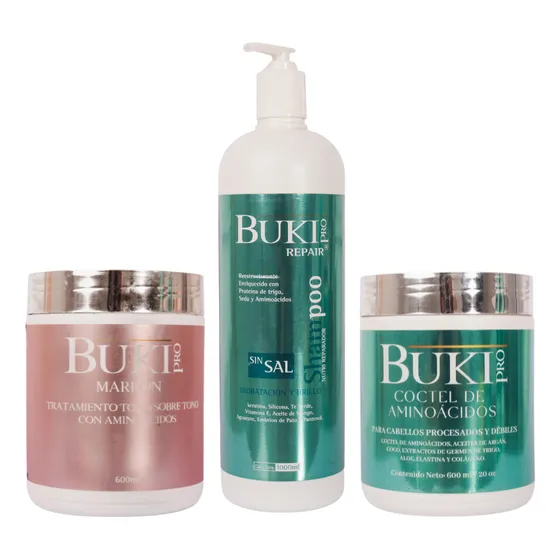 Kit Cuidado Color Marron - mL a $700