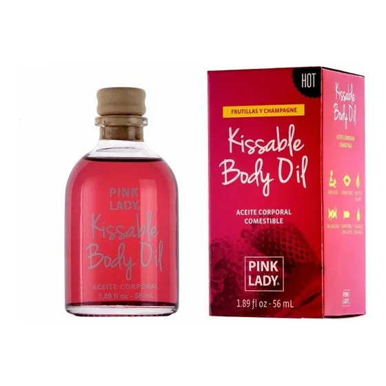 Gel Lubricante Comestible Y Masajes Pink Lady Pack X 3