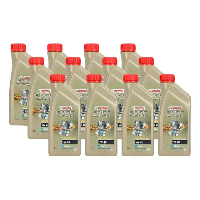 Castrol Edge Turbo Diesel 5w-40, 12x1l