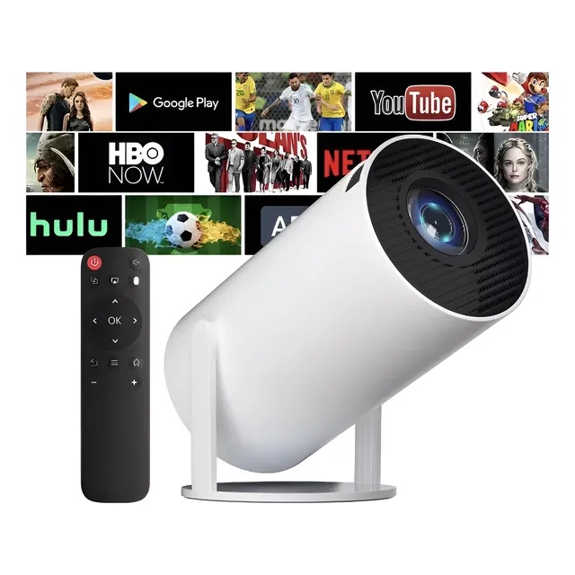 Proyector Portatil Android Hd 4k Wifi Bluetooth