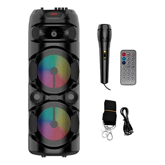 Parlante Portátil Bluetooth Micrófono C\u002F Remoto 80cm El Rey | Cuotas sin interés
