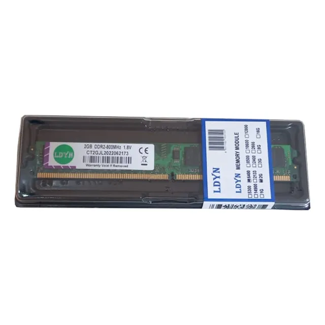 Memoria Ram Ldyn Ddr2 2gb Pc2-6400 800 MHz