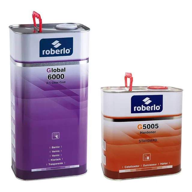 Transparente Automotriz Roberlo Global 6000 Galon 5 Litros