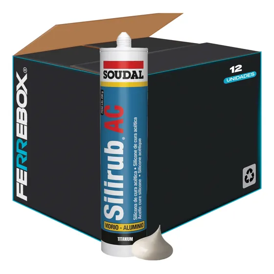 Silicona Acética Construcción Silirub Ac | Soudal