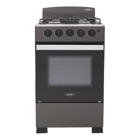 Estufa Romero Torre Haceb 50 Cms Gas Natural Plata Color Gris 120v