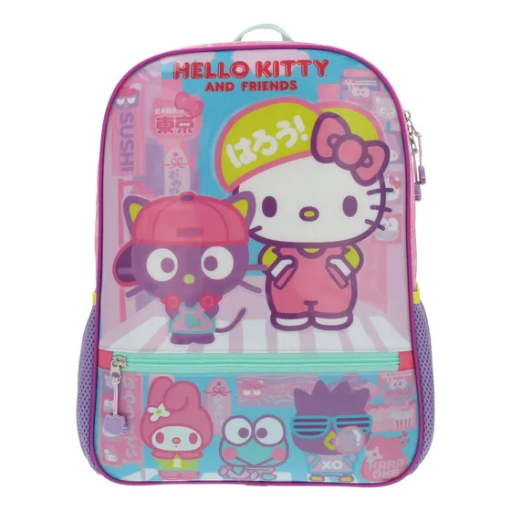 Mochila Niña Friends Rosado Hello Kitty Color Multicolor