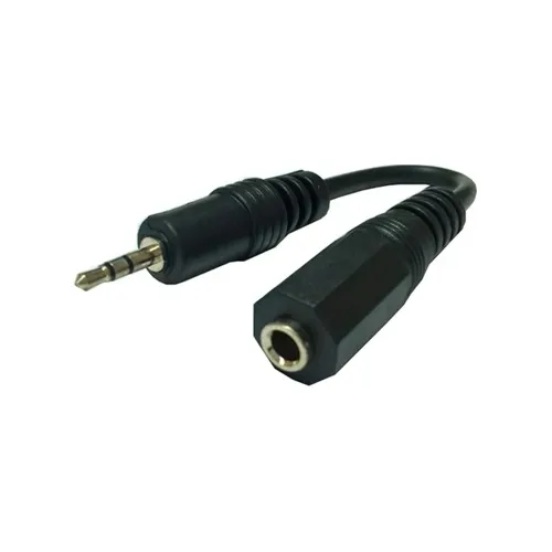 Adaptador 2.5 Mm Macho  A 3.5 Mm Hembra Cable 
