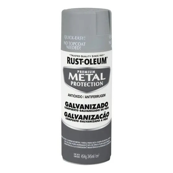 Pintura En Aerosol Metal Protection Galvanizado En Frío
