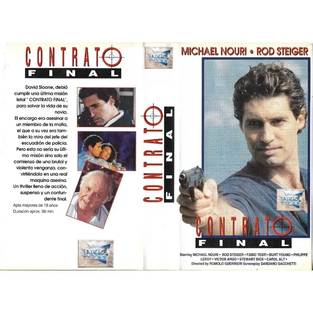 Contrato Final Vhs Michael Nouri Fabio Testi Carol Alt