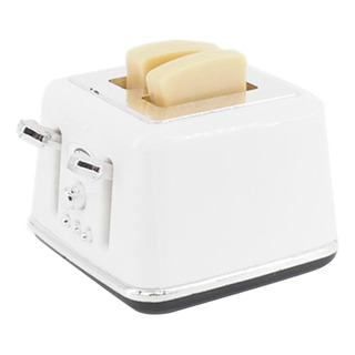 Tostadora En Miniatura, Moderna, Con 2 Panes, Modelo De Tostadora En Miniatura, Moderna, Con 2 Panes, Modelo De