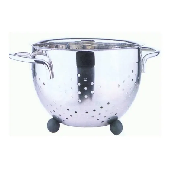 Colador De Pasta Multiuso Mediano Acero Inoxidable - Spineto