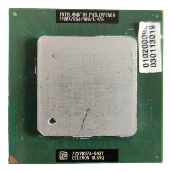 Processador Intel Celeron 1100a/256/100/1.475 Socket Pga370 