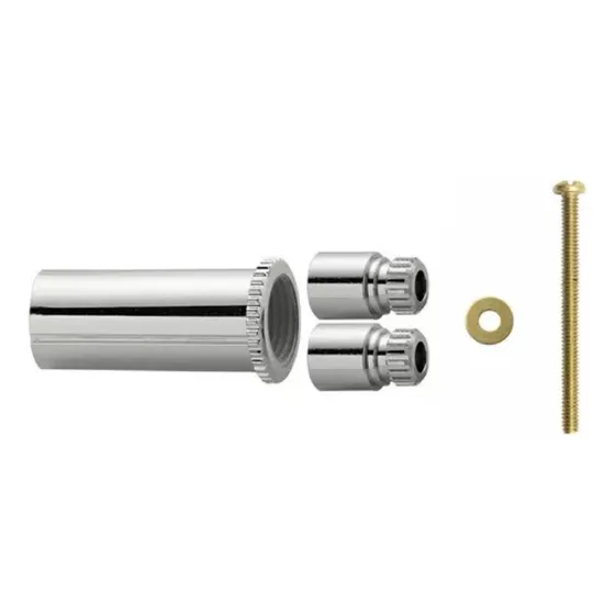 Prolongador Registro Padrão Deca Meber Abs 20mm Blukit Cor Cromado