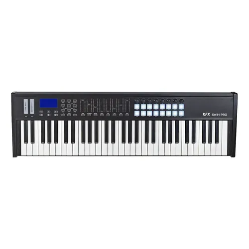 Teclado Controlador Usb/midi Waldman - Krypton 61 Profission