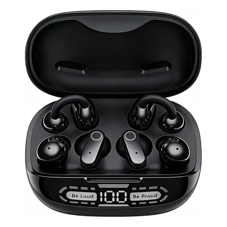 Audífonos Inalámbricos Bluetooth Tws 3 En 1 Black
