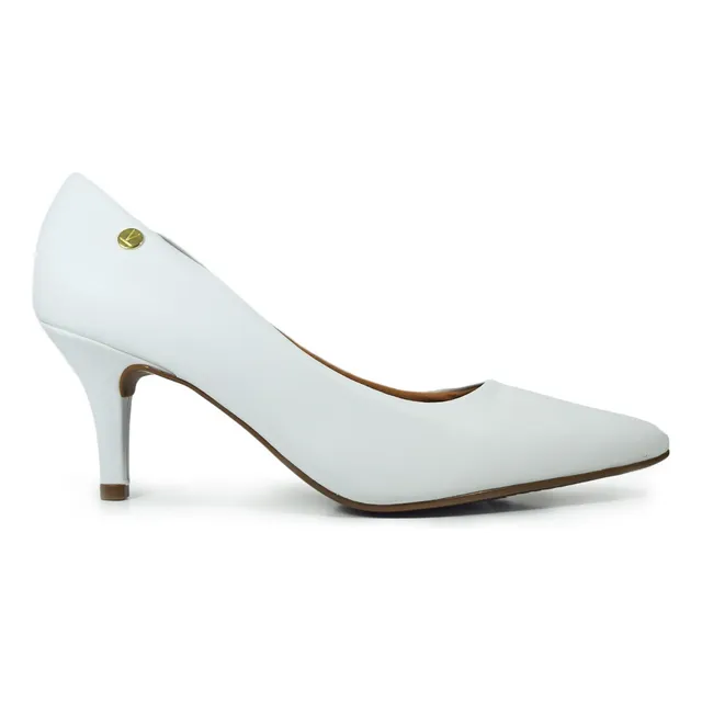 Zapato Stiletto Mujer Cuero Sintético Punta Taco 7cm Vizzano