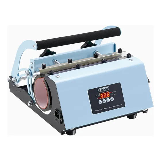 Máquina De Prensado Térmico Tumbler Vevor 325-900 Ml Con Kit