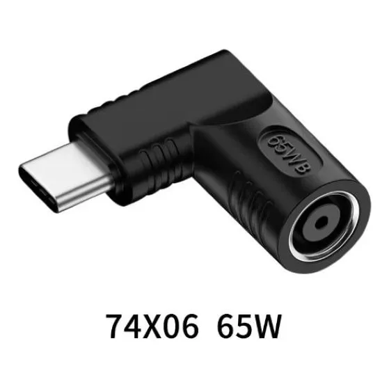 Conector De Alimentación Pd De Cc A Tipo C 65 W Usb