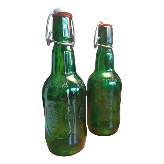 Antiguas Botellas Cerveza Grolsch Cierre Cerámico Holandesa