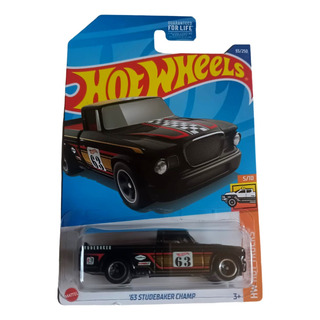 Carro Hot Wheels Mattel - Escala 1:64 - '63 Studebaker Champ Carro Hot Wheels Mattel - Escala 1:64 - '63 Studebaker Champ