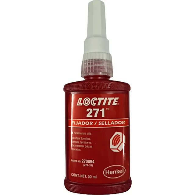 Trabaroscas Rojo 263 271 Loctite 50 Ml Fijador Rosca Usa