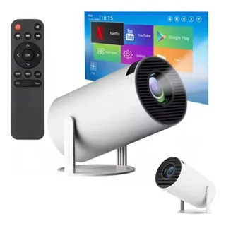 Projetor Hy300 PortĂĄtil Branco 110v/220v 4k 1080p Cinema Projetor Hy300 PortĂĄtil Branco 110v/220v 4k 1080p Cinema