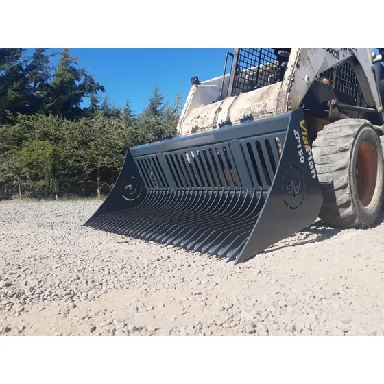 Implemento Zaranda De Piedras Minicargadora Bobcat
