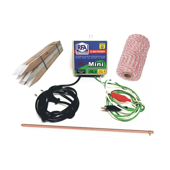Electrificador Cerca - Mini - Perros + Kit De Instalación