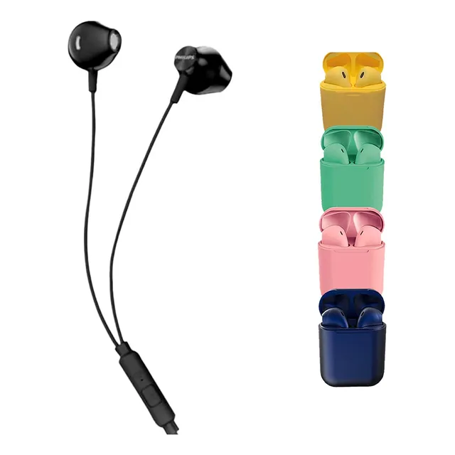 Auriculares Philips Taue101bk/00 + Auriculares Inalámbricos