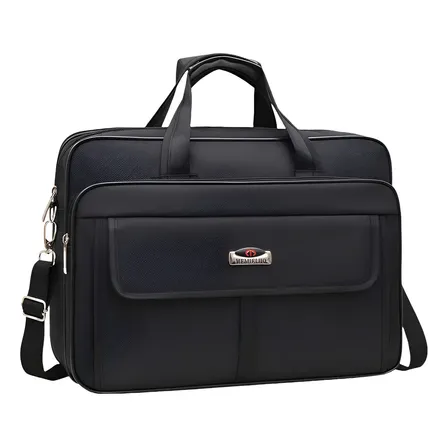 Bandolera Ejecutiva Portfolio Maletín Para Portátil Color Negro