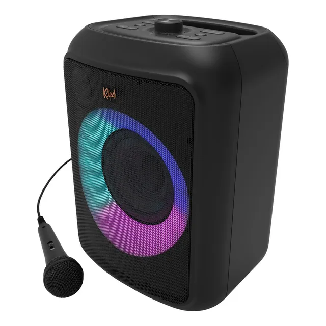 Bocina Klipsch GIG XL portátil con bluetooth y wifi waterproof negra 127V