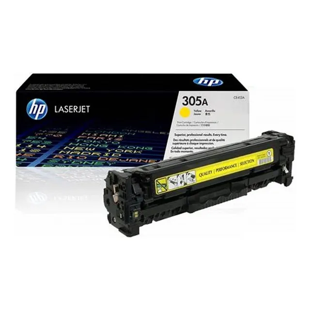Cartucho De Tóner Hp 305a Amarillo Ce412a Original
