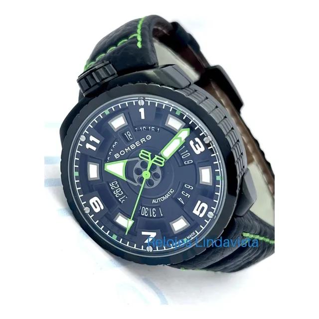 Reloj Bomberg Bolt 68 Automático Piel