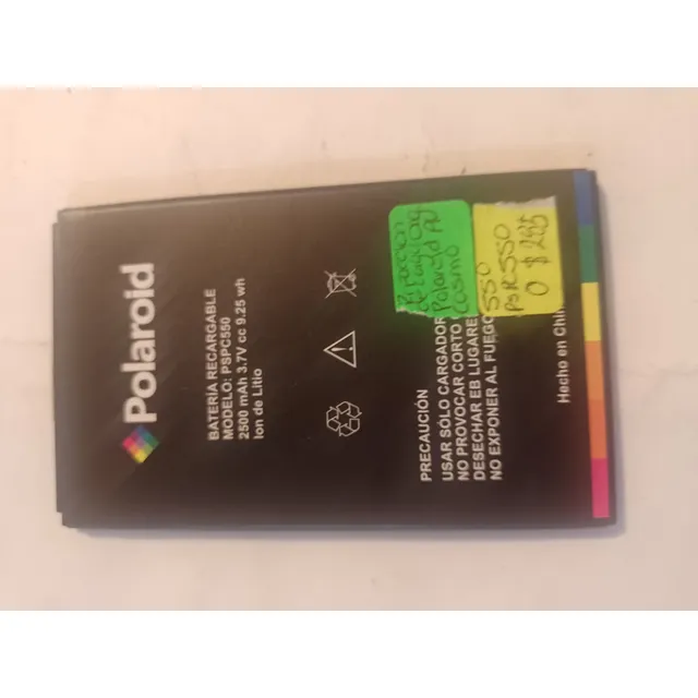 Bateria Original Polaroid Para Telefono Cosmo 550 (pspc550)