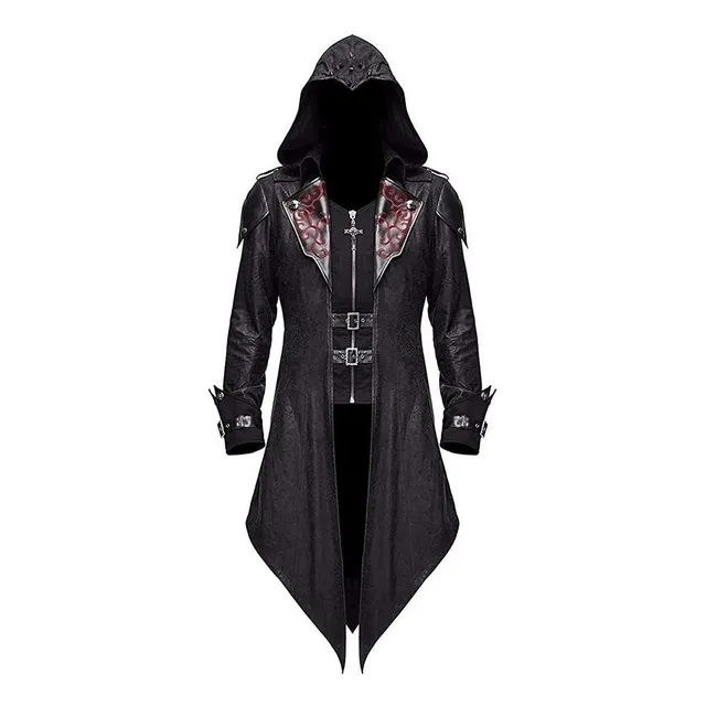 Chamarra Con Capucha Estilo Gótico Assassin Creed Steampunk