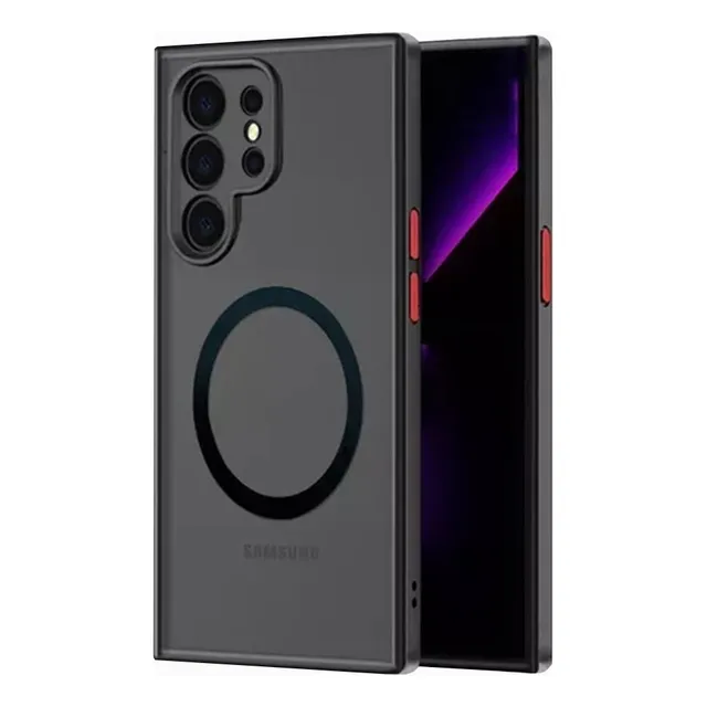 Capa Magnética Transparente Fosca Para Samsung