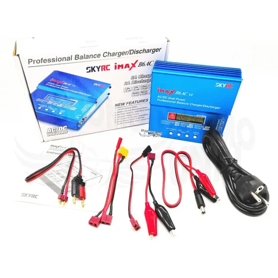Carregador Original Skyrc Imax B6ac V2 Com Fonte Embutida