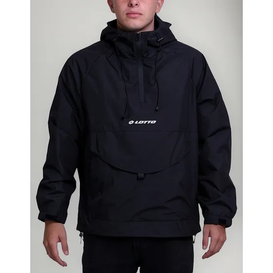 Campera Rompe Viento Lotto Medio Cierre Agua Lluvia Hombre