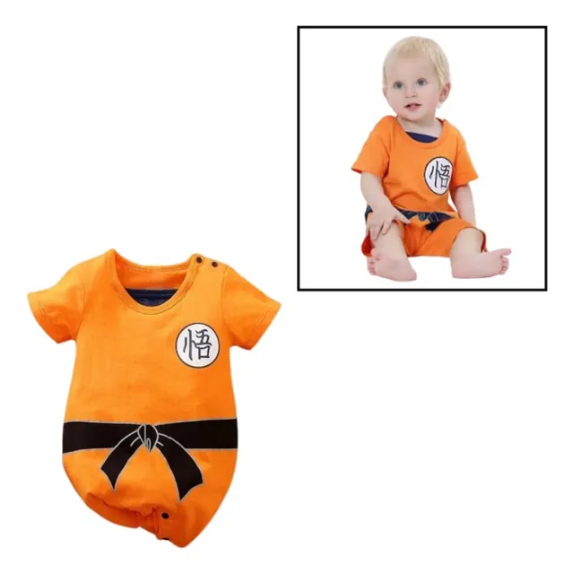 Disfraz Bebé Goku Dragon Ball Saiyajin Ropa Niño