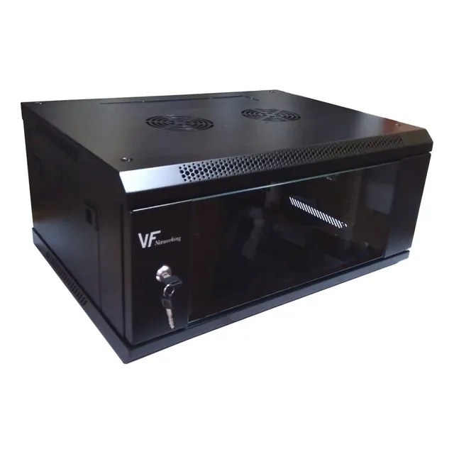 Rack 4u Vf Negro Fijo 600x450-no Inc Pdu
