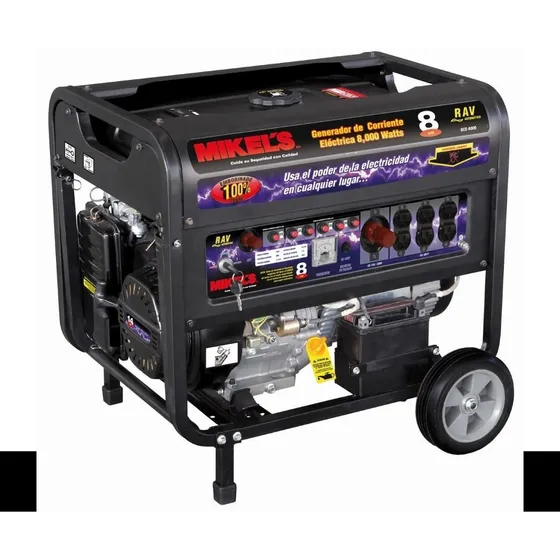 Generador De Corriente Eléctrica 8,000w 14 Hp Mikels