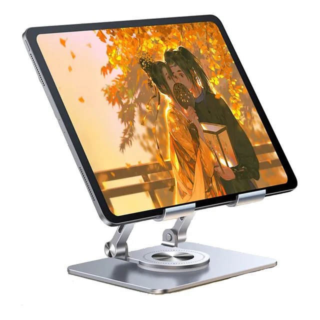 Soporte Base Stand Metalico 360 Para Tablet iPad Celular