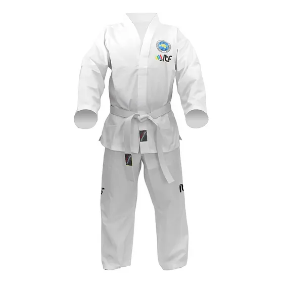 Traje Dobok Taekwondo Itf Logo Nuevo Niños T 0 A 2 Gran Marc